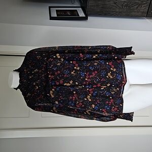 NWOT Size Large Laundry By Shelli Segal Long Sleeve Blouse